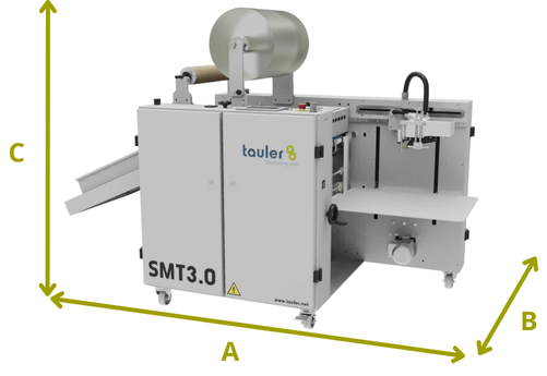 Laminadora SMT3,0 medidas Laminadora SMT3,0 medidas