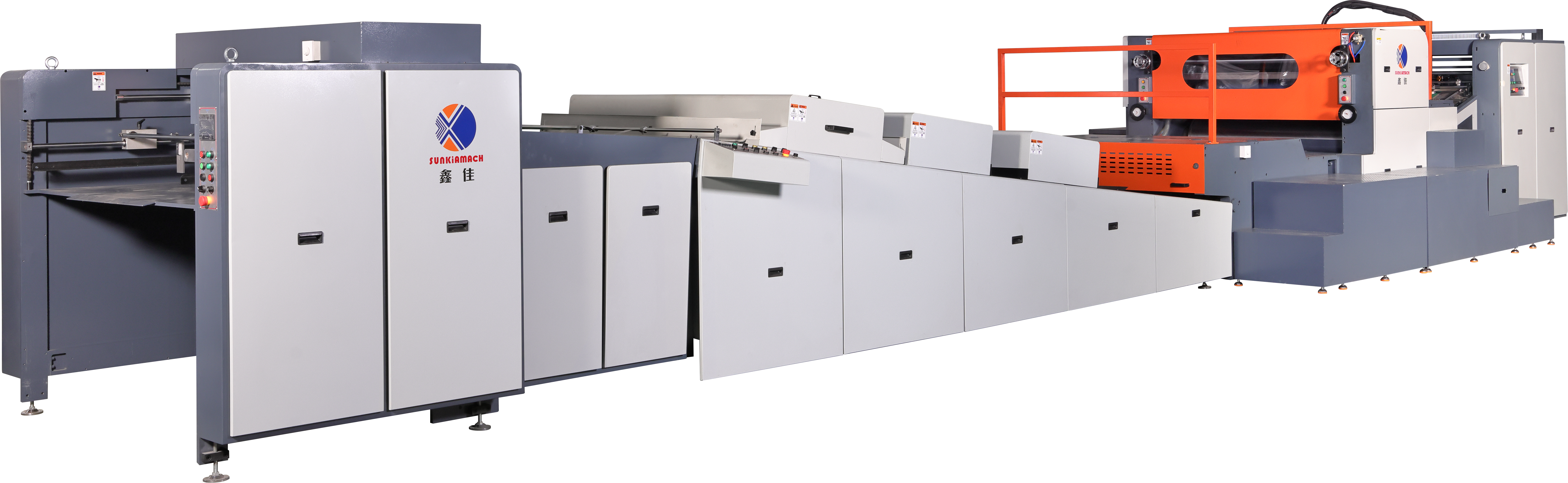 LSW_6227 – Barnizadora UV automática de alta velocidad Barnizadora UV automática de alta velocidad con alimentador de papel, unidad de barnizado, sistema UV inteligente y mesa de entrega en línea.